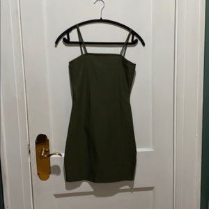 Olive Green Dress
